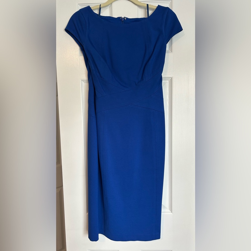 Elegant Blue Women's Dress